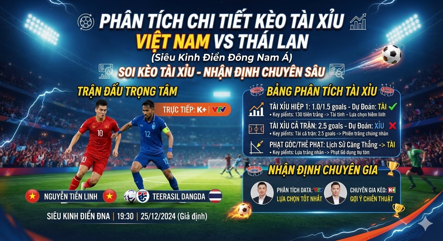 kèo tài xỉu việt nam thái lan